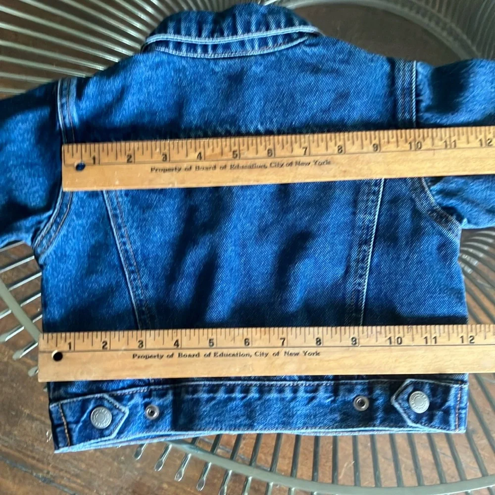 Y2K Old Navy Baby Denim Trucker Jacket unisex size 6-12 months